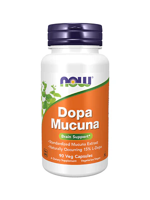 Dopa Mucuna 90 Cápsulas Vegetais Now