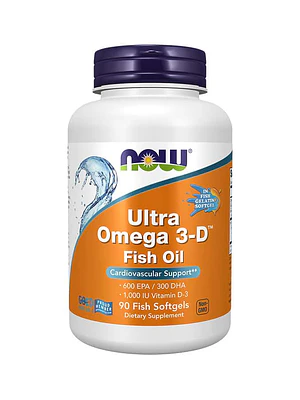 Ultra Omega 3 (500 Epa / 250 Dha) 90 Softgels Now