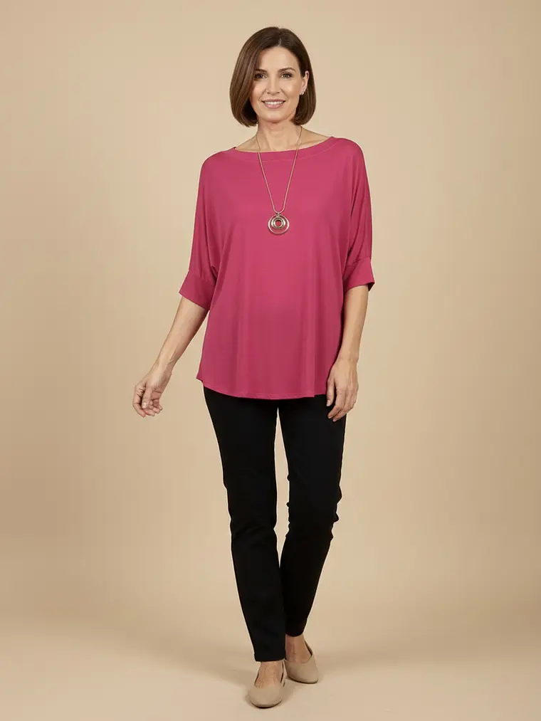 POLERA VISCOSA BRASILEÑA CON MANGAS 3