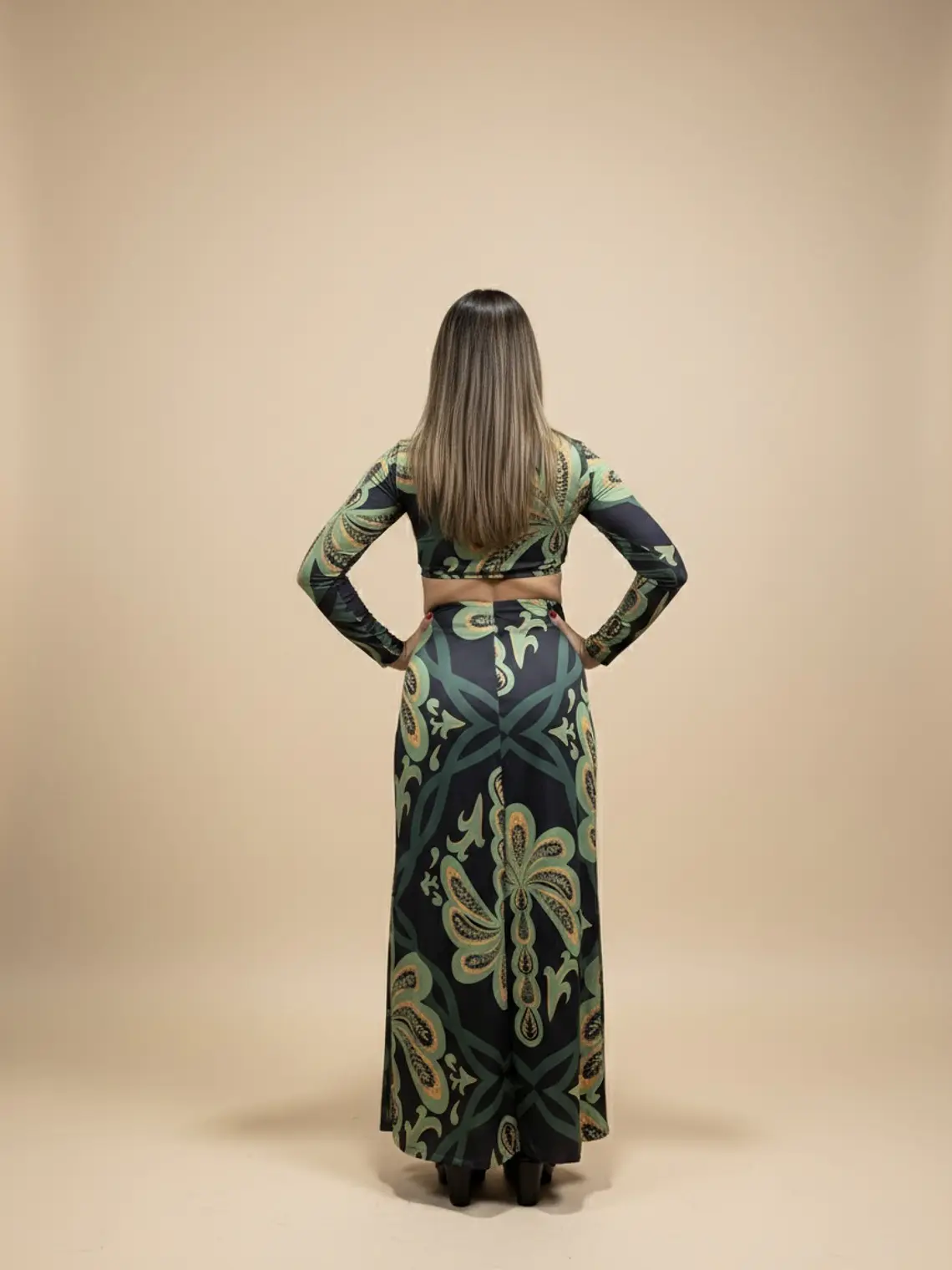 VESTIDO C/MANGAS BRASILEÑO 2