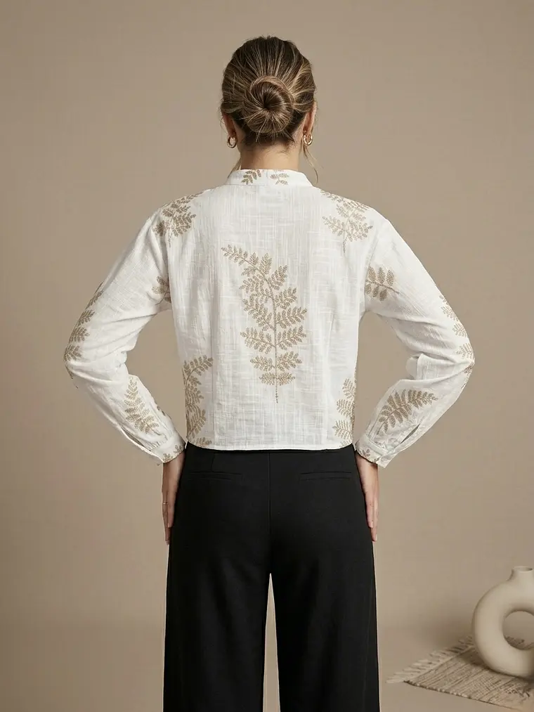 BLUSA BORDADA BRILLOS 2