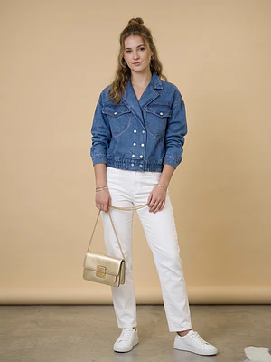 CAMPERA MEZCLILLA BLUE