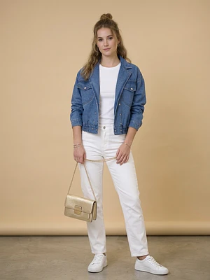 CAMPERA MEZCLILLA BLUE