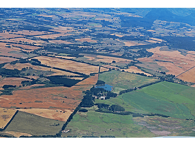 South aerial photo Chile