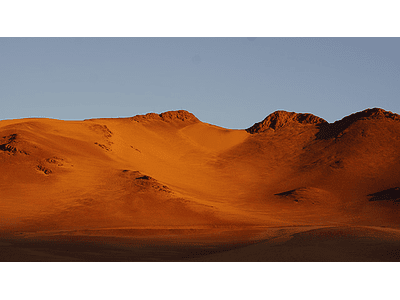 Photo Atacama desert mountains2 sunset