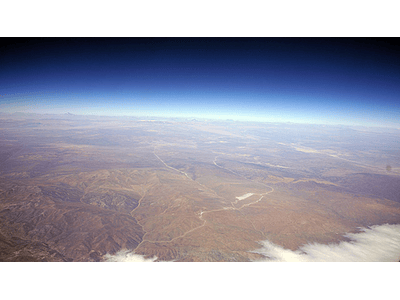 Foto Desierto de Atacama Chile desde lo alto