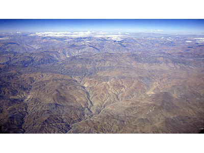 Photo Desert and mountain range of Chile