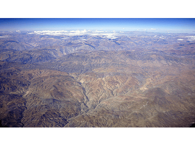 Foto Desierto y cordillera de Chile