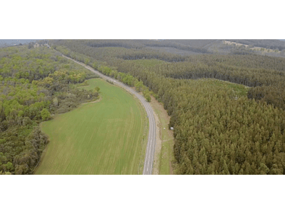 video Chillan 12 route through forests and fields