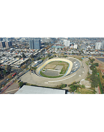 Aerial video National Stadium 4 velodrome
