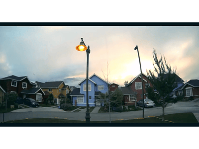 Timelapse nubes de invierno en el condominio