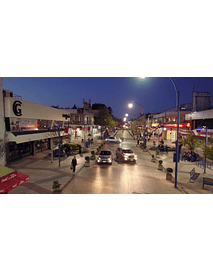 Video aereo Chillan centro noche 8