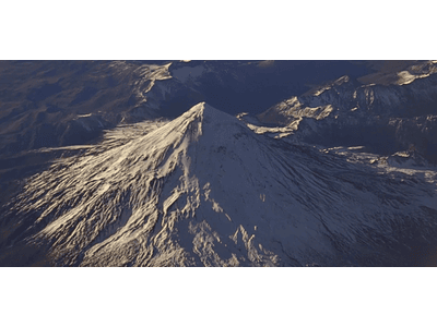 Video from plane # 07 Lanin Volcano