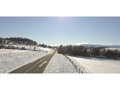 Video Aereo Aysen Invierno #02  (Carretera Austral)