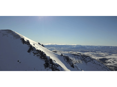 Video Aereo Aysen Invierno #07 (montañas en zona austral)