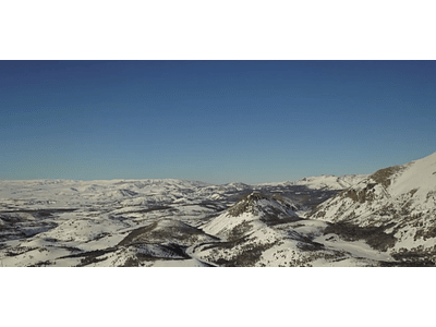 Aerial Video Aysen Winter # 09 (Patagonia nevada)