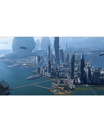 aerial image artificial intelligence city SCFI n001