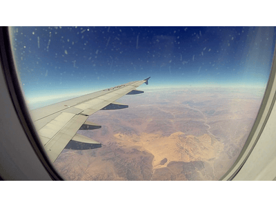 Video Travel plane stgo to the north B01 TIMELAPSE