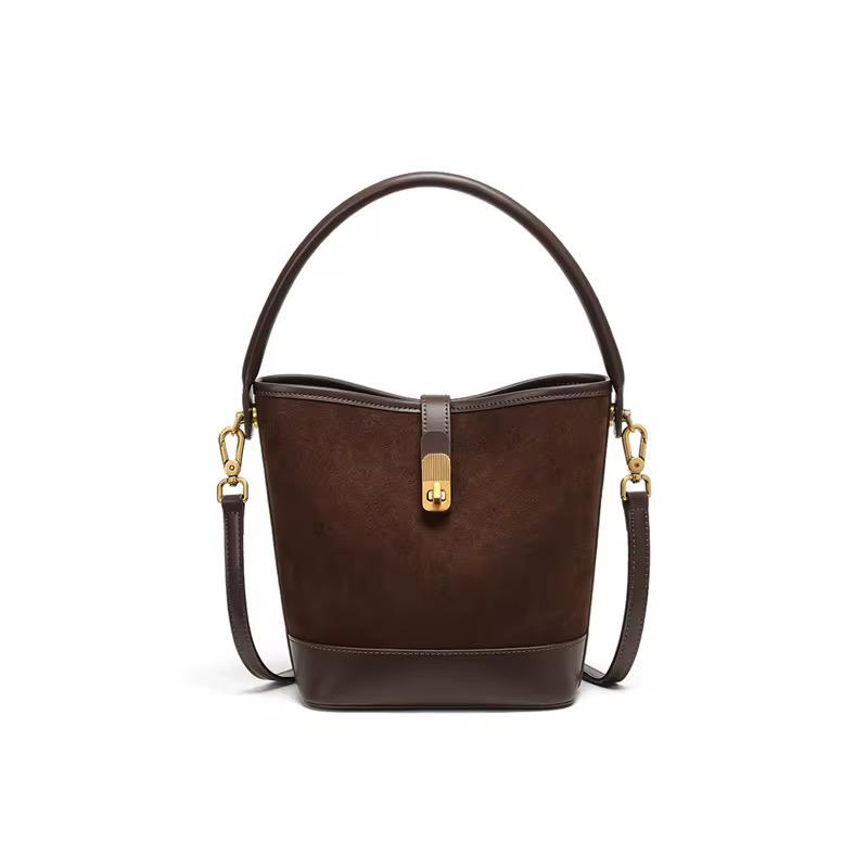 Bucket Bag High-end Large Capacity Shoulder Crossbody Bag Elegant 1