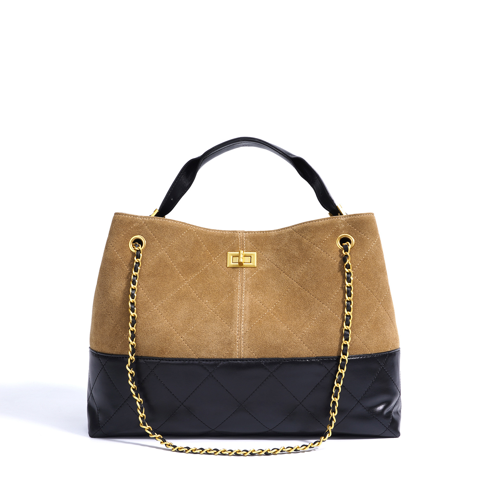 Suede Shoulder Bag 1