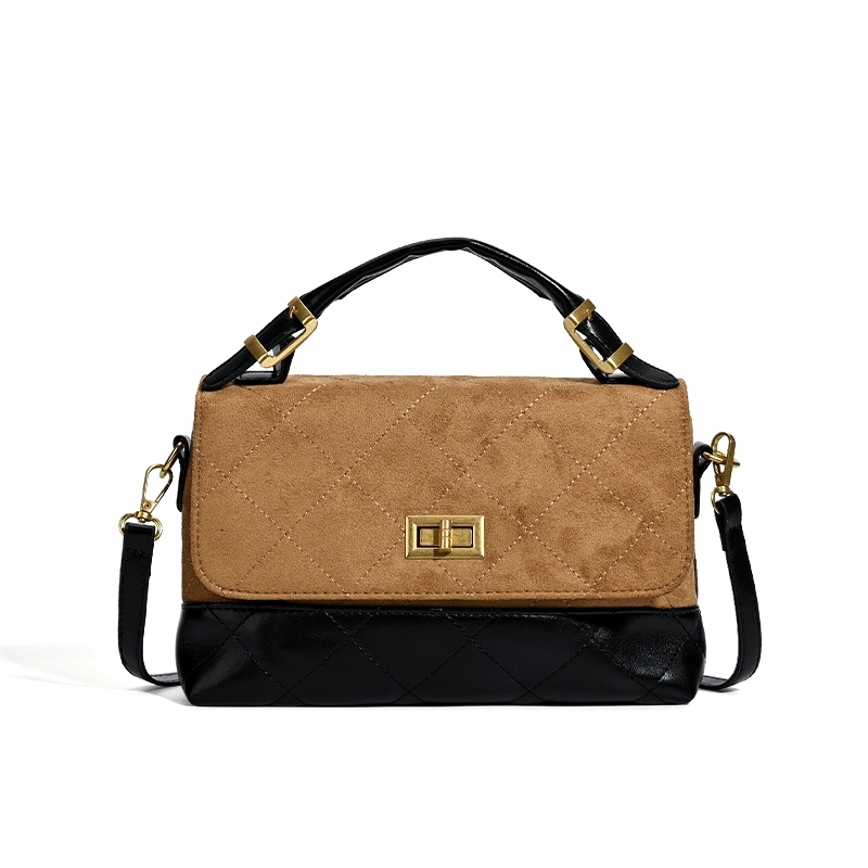 Retro Shaped Hand-Held Small Square Bag 1