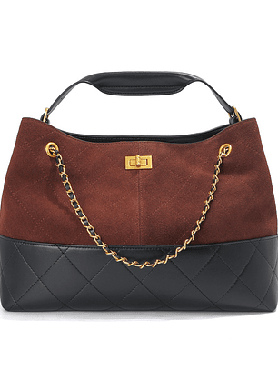 Suede Shoulder Bag