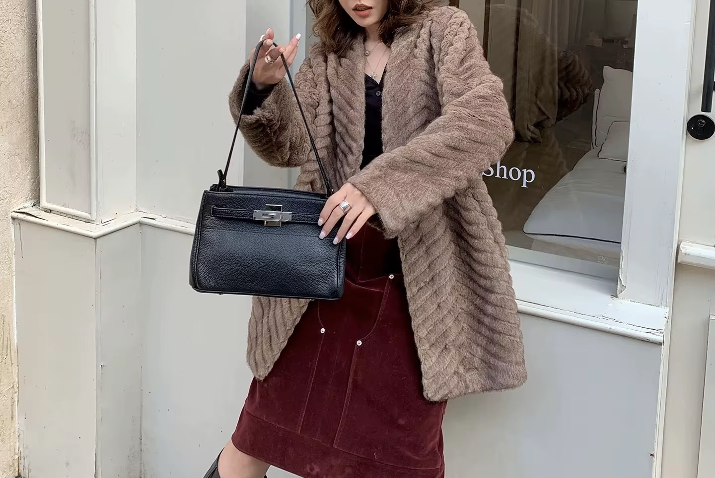 Faux Fur Winter Coat 1