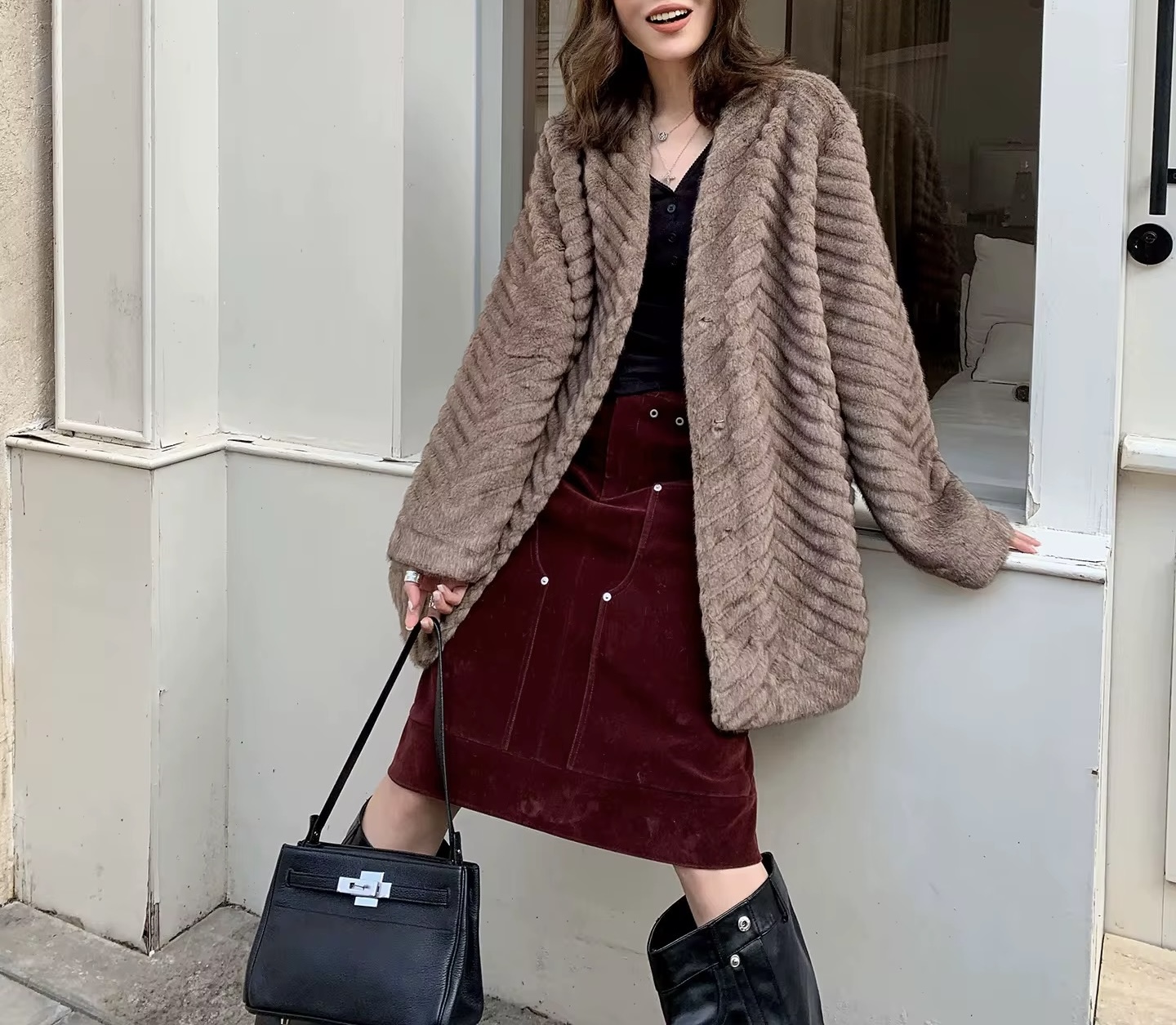 Faux Fur Winter Coat 2