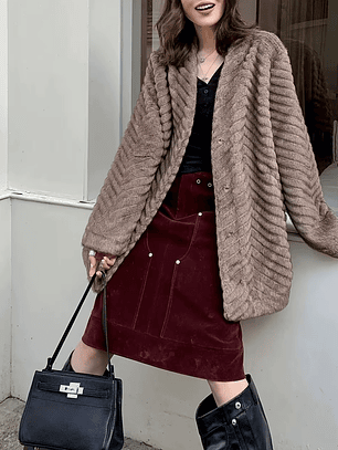 Faux Fur Winter Coat