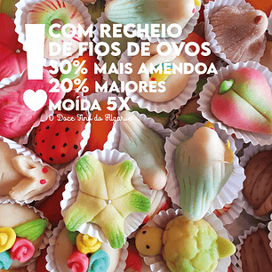 Docinhos do Algarve de Botelhas com recheio de fios de ovos sortido 40gr. uni