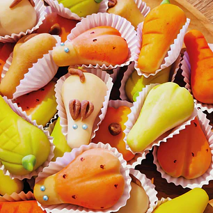 Docinhos do Algarve sortido com recheio de fios de ovos 30gr. uni