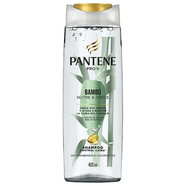 Shampoo Pantene Bambú Nutre & Crece 400 ml