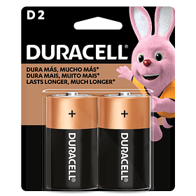 Pilas Duracell D2 