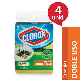 Clorox Esponja Doble Uso 4und