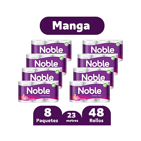 MANGA Papel Higiénico Noble 23mts x 6 rollo