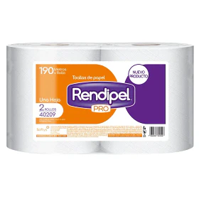 Toalla Rendipel 190 metros una hoja