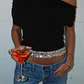 Off shoulder sequins top - Miniatura 2