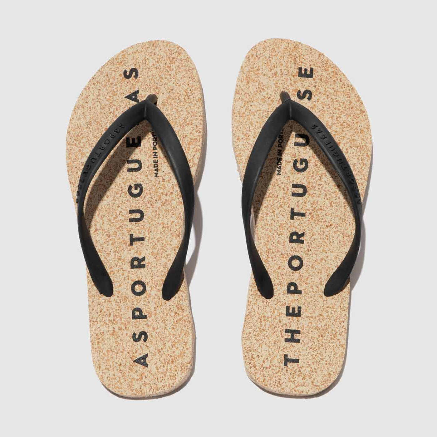 Beach Flip-Flops Nat & Preto