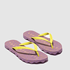 Beach Flip-Flops Roxo & Amarelo