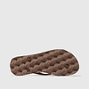 Beach Flip-Flops Brown & Brown