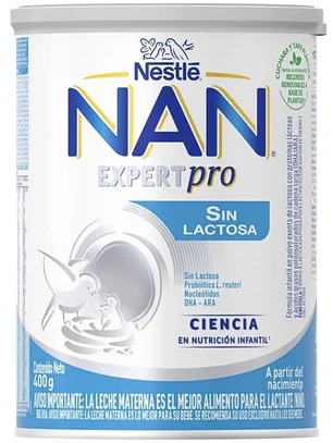Nan Expertpro (400 gr) sin lactosa 