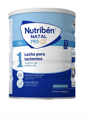Nutriben Natal Pro- 1 (bajo peso) 400 gramos 