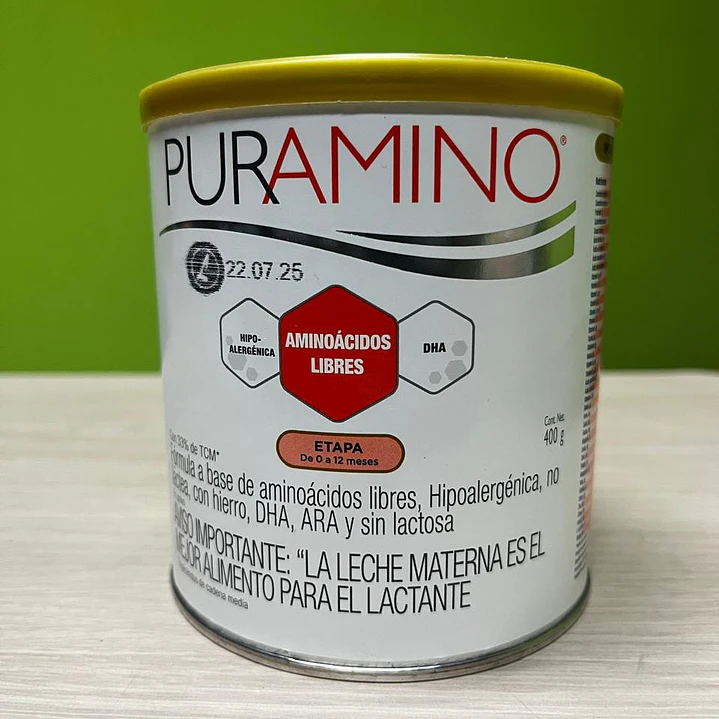 Puramino lata de 400 g 1