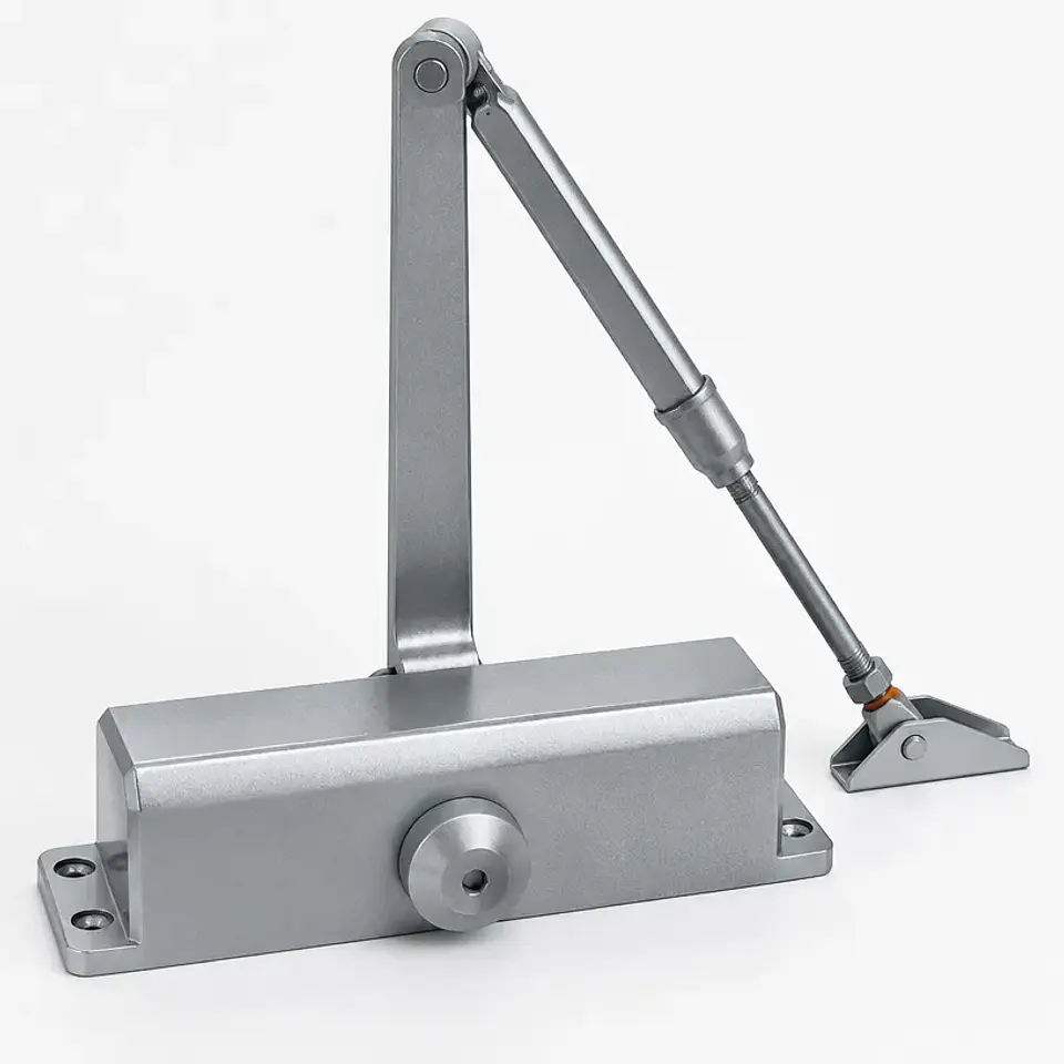 Mola Hidráulica de Porta 80 kg — prata 1