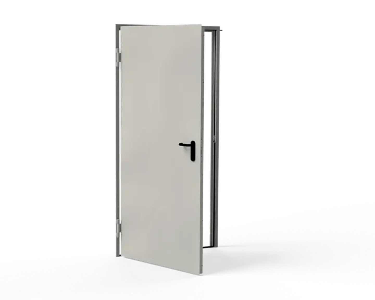 Porta corta-fogo branco lisa 90x207 cm -Outras medidas sob consulta 3