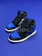 Air Jordan Retro 1 Mid Blue Royal - Miniatura 1