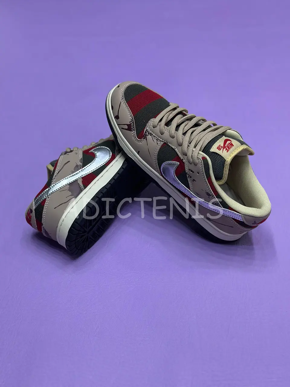 Nike SB Dunk Low Pro «Freddy Krueger» 3