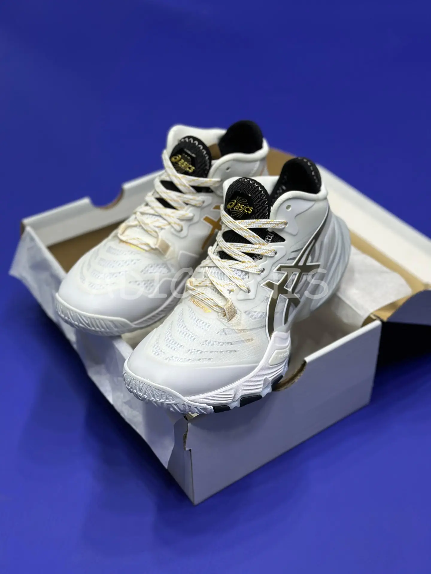 Asics Metarise White Pure Gold 1