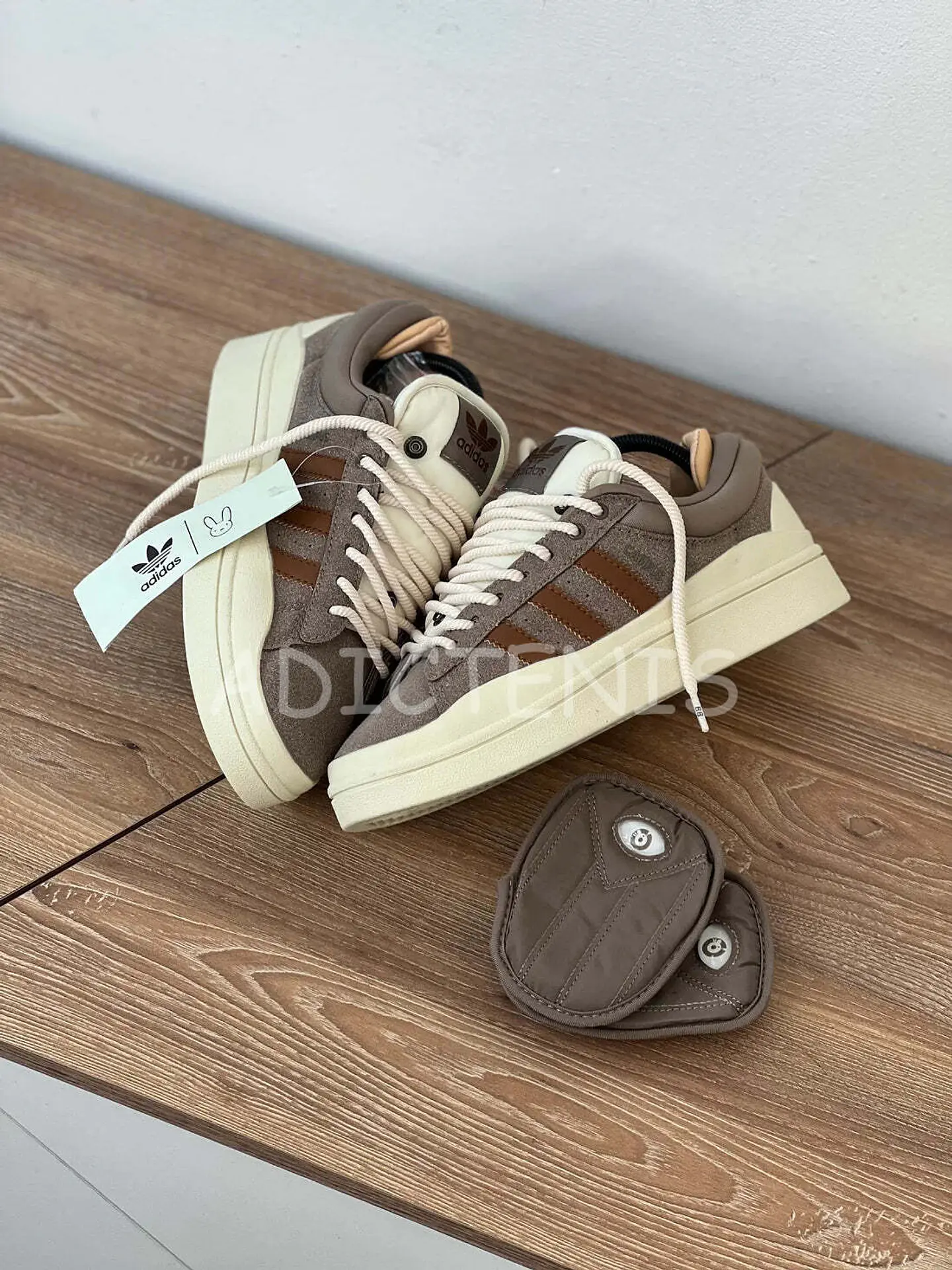 Bad Bunny x adidas Campus Chalky Brown 1