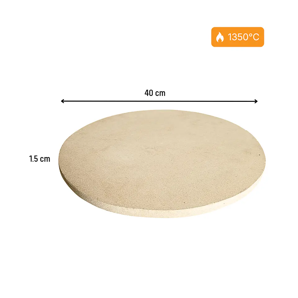 Placa refractaria de cordierita – 400x15 mm – 1350°C 1